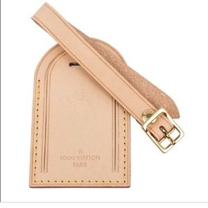 Louis Vuitton luggage tag